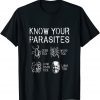 Know Your Parasites Tick Biden anti biden Unisex Shirt