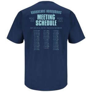 Krakheads Anonymous Seattle Hockey 2021 Shirt