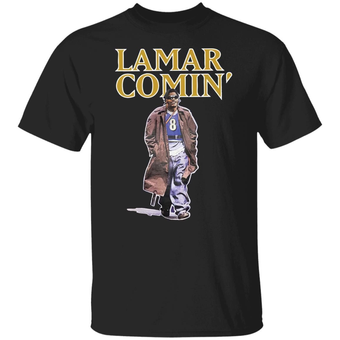 Lamar Comin Tee Shirt