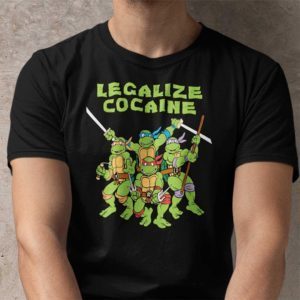 Legalize Cocaine Ninja Turtles Us 2021 Shirt