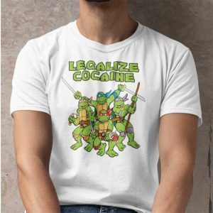 Legalize Cocaine Ninja Turtles Us 2021 Shirt
