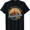 Let the 4th Grade Adventure Begin Fourth Grade Teacher Gift Shirt