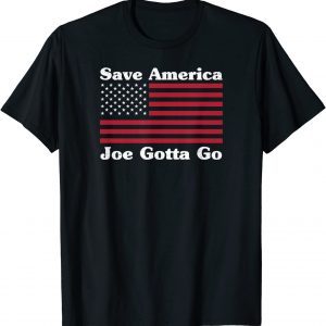 Save America Joe Gotta Go Anti Biden Flag Impeach 44 46 Limited Shirt