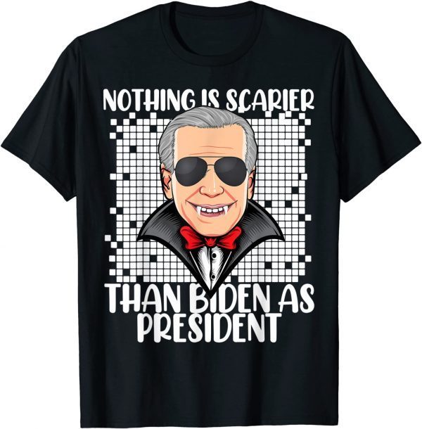 Spooky Halloween Scary Biden Vampire As President 2021 Shirt