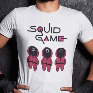 Squid Game Pink Guards Kdrama Classic Shirt