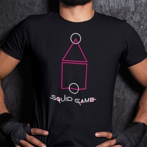 Squid Game Round Square Triangle Unisex Shirt