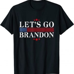 American Flag Let's Go Brandon JFB Unisex Shirt