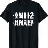 Anal Hidden Message Anal? Russian Letter 2021 Reflex Unisex Shirt