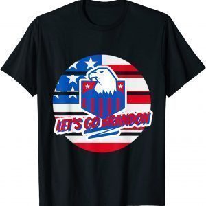 Anti Biden Let’s Go Brandon Chant American Flag 2021 Shirt