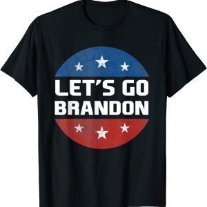 Anti Biden Let’s Go Brandon Conservative US Flag Classic Shirt