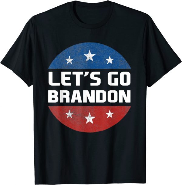 Anti Biden Let’s Go Brandon Conservative US Flag Classic Shirt