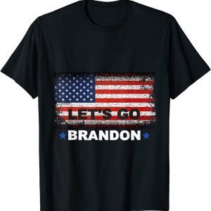 Anti Biden Let’s Go Brandon Conservative US Flag Classic Shirt