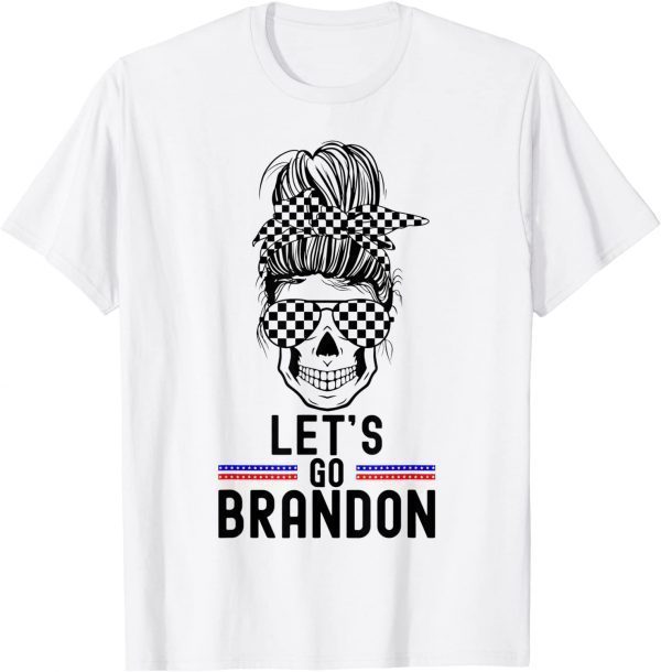 Anti Biden Let's Go Brandon Flag Sunglasses Classic Shirt