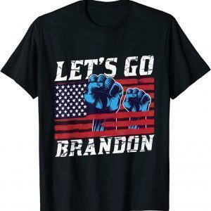 Anti Biden Let's Go Brandon chant US Flag 2021 Shirt