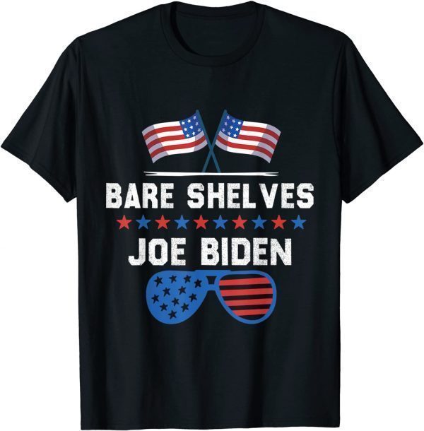 Bare Shelves Biden Is A Christmas Tee Shirt