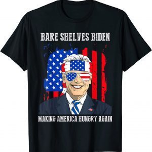 Bare Shelves Biden Meme Christmas Foxtrot Xmas Bravo 2021 T-Shirt