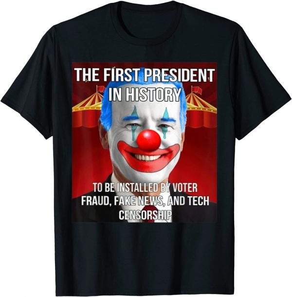 Biden Clown Halloween Costume Biden Clown Circus Gift Shirt