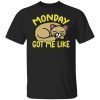 Cat Monday Got Me Like 2021 shirt