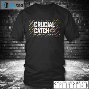 Chicago Bears 2021 Crucial Catch Intercept Cancer Unisex Shirt