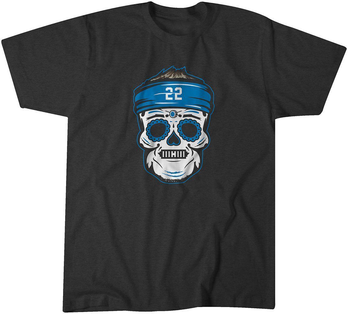 Christian McCaffrey Sugar Skull T-ShirtChristian McCaffrey Sugar Skull T-Shirt