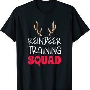 Christmas Running Team Family Reindeer Training Squad Classic Shirt