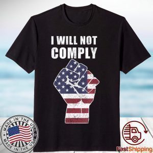 Defiant Patriot Conservative Medical Freedom Flag Unisex Shirt