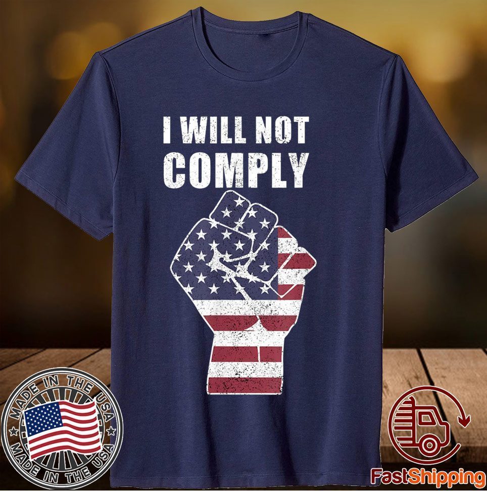 Defiant Patriot Conservative Medical Freedom Flag 2021 Shirt