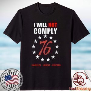 Defiant Patriot Conservative Medical Freedom Unisex T-Shirt