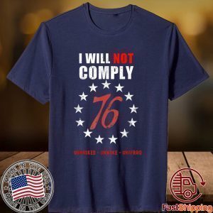 Defiant Patriot Conservative Medical Freedom Unisex T-Shirt