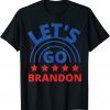 FJB Let's Go Brandon American Flag Impeach Biden 2021 Shirt