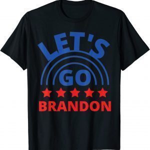 FJB Let's Go Brandon American Flag Impeach Biden 2021 Shirt
