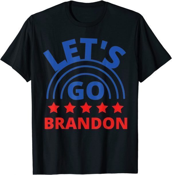 FJB Let's Go Brandon American Flag Impeach Biden 2021 Shirt