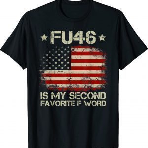 FU 46 Vintage 1776 American Flag Biden Patriots FU46 T-Shirt