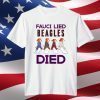 Fauci Puppies Beagle Dogs Pro USA Sarcasm Anti Fauci Biden Classic T-Shirt