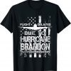 Flight Delayed Due To Hurricane Brandon Lets Go Brandon American Flag 2021 Shirt