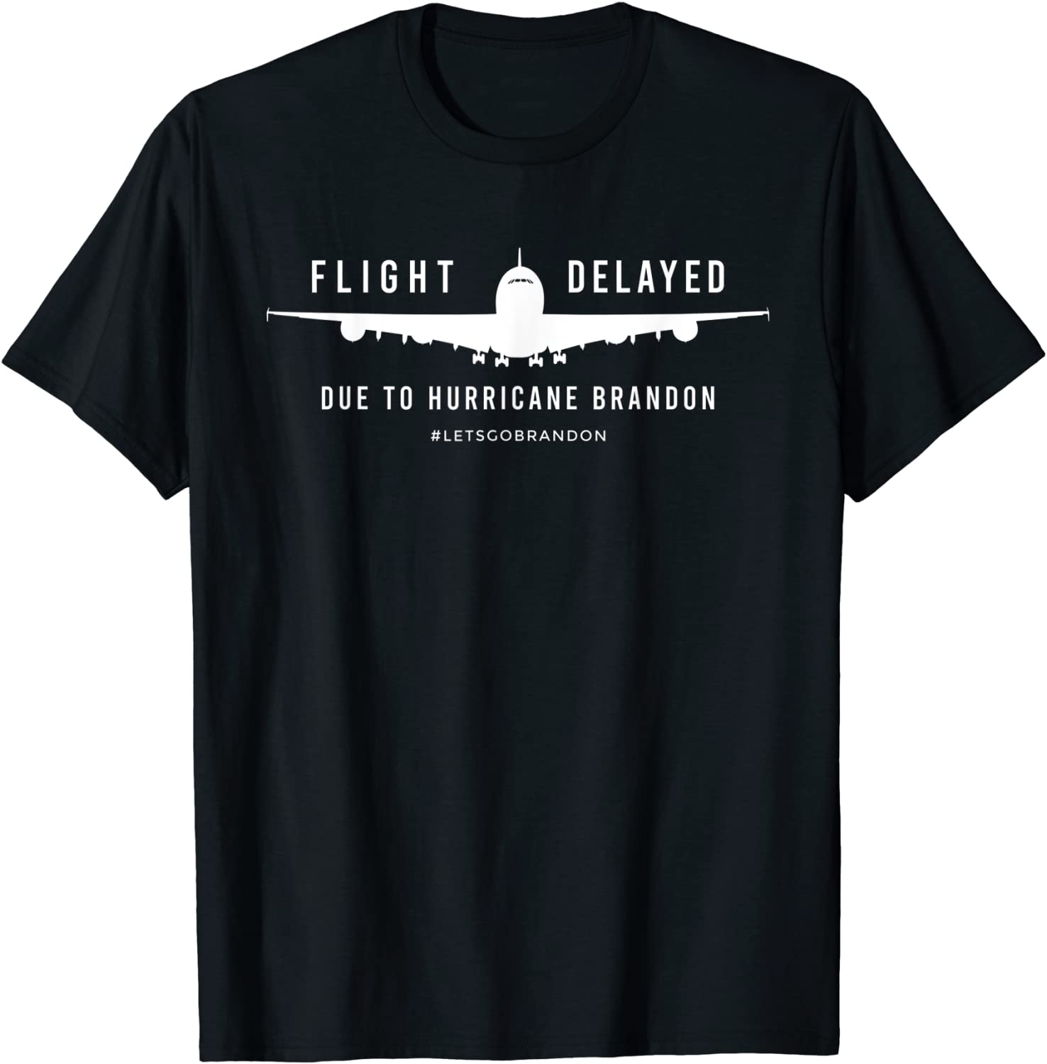 Flight Delayed Due To Hurricane Brandon Let’s Go Brandon Chant Gift Shirt