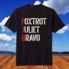 Foxtrot Juliet Bravo FJB American Flag Tee Shirt