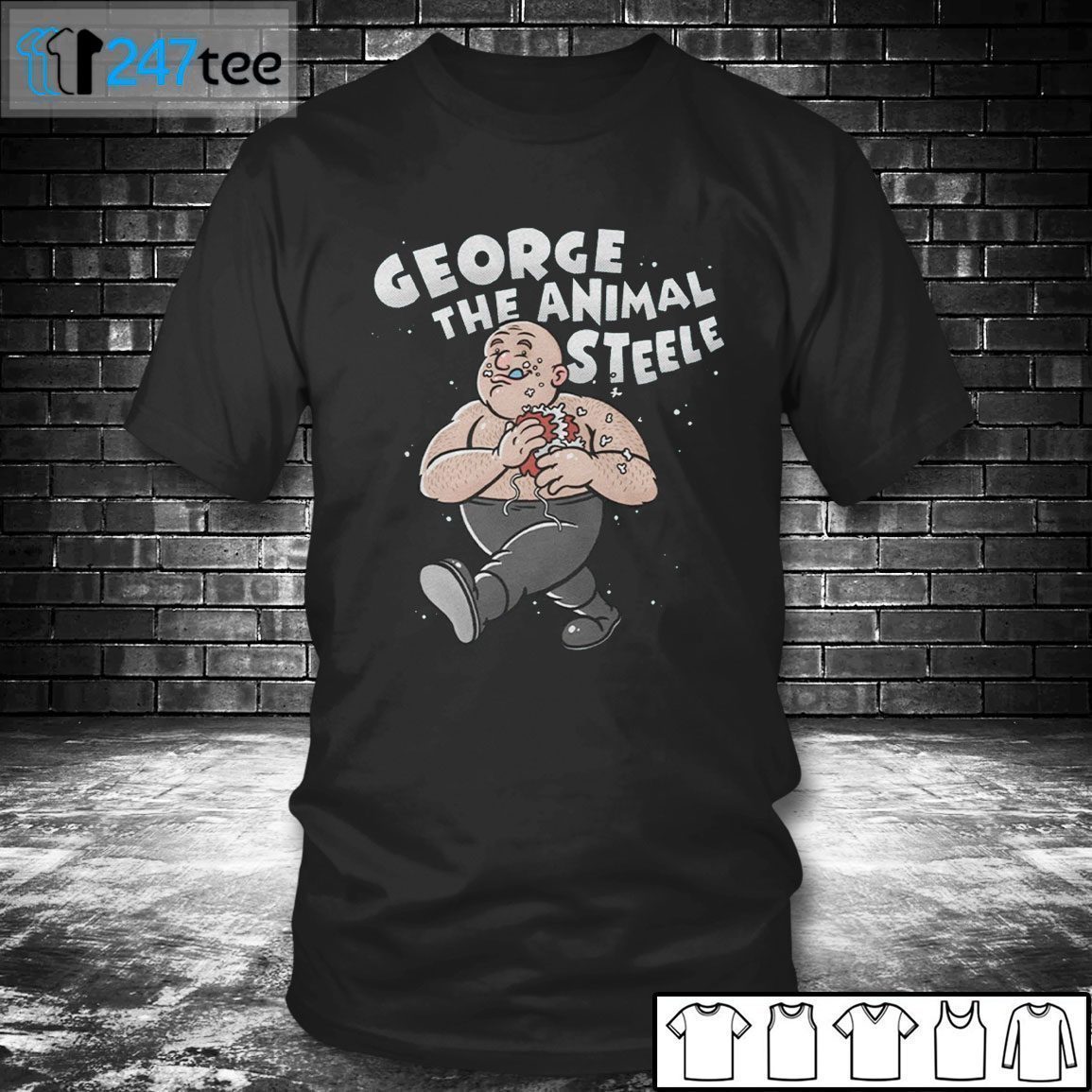 George The Animal Steele X Bill Main Legends Gift Shirt