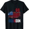 Go Brandon American Flag Tee Shirt