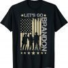 Gun American Flag Patriots Let's Go Brandon Chant 2021 Shirt