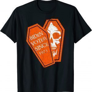 Halloween Costume Joe Biden Voter Dead Skeleton 2021 Shirt