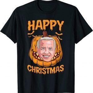 Happy Biden Pumpkin Christmas Halloween Costume 2021 Shirt