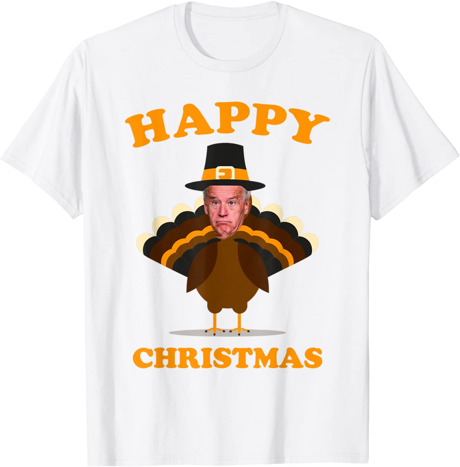 Happy Christmas anti-Biden Funny Thanksgiving 2021 Turkey Gift Shirt
