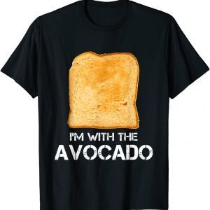 I'm with the Avocado Toast Halloween Costume T-Shirt