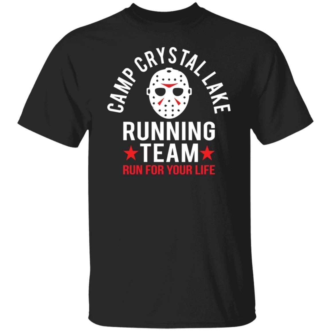 Jason Voorhees Camp Crystal Lake Running Team Run For Your Life 2021 T-shirt