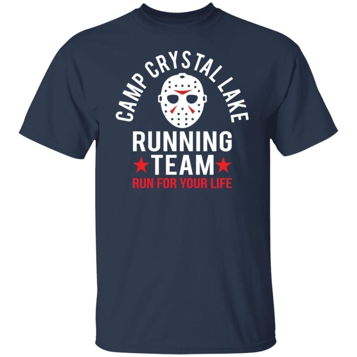 Jason Voorhees Camp Crystal Lake Running Team Run For Your Life 2021 T-shirt