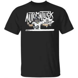 Justin Tucker Automatuck 66 Yarder shirt
