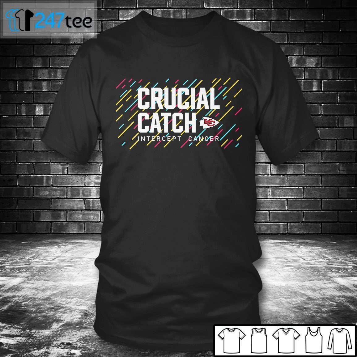 Kansas City Chiefs Crucial Catch Intercept Cancer shirt, hoodie, sweater,  long sleeve and tank top