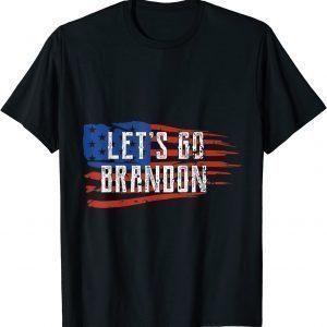 Let' Go Brandon American Flag Gift Shirt