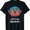 Let's Go Biden oLet's Go Biden or Brandon American Flag Eagle Classic T-Shirtr Brandon American Flag EagleLet's Go Biden or Brandon American Flag Eagle Classic T-Shirt Classic T-Shirt
